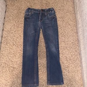 Navy blue jeans